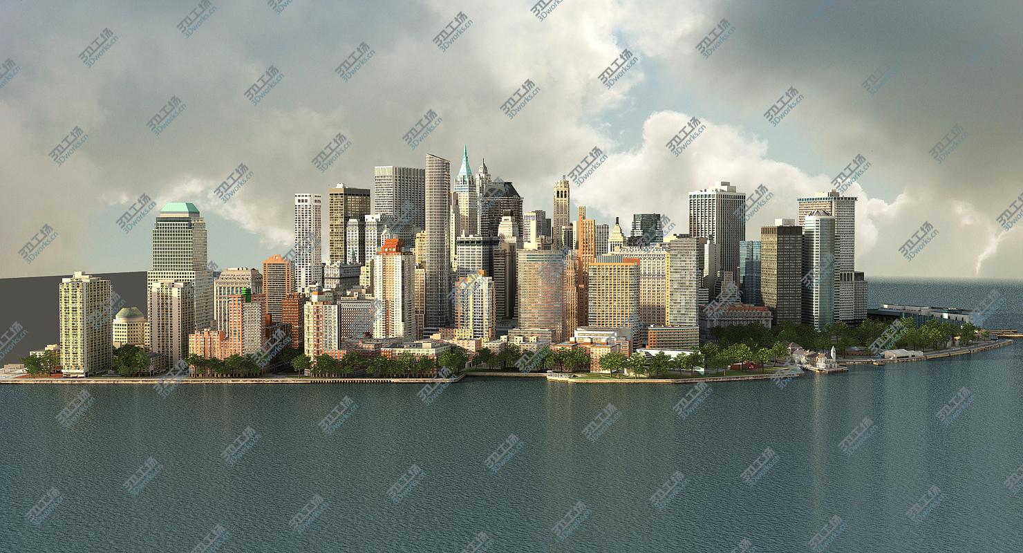 images/goods_img/20210113/3D model Manhattan Lower Tip Low Poly/4.jpg